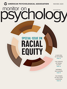 Monitor on Psychology November/December cover