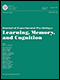 journal of experimental psychology learning memory & cognition