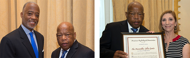 Apa Presents Citation To Rep John Lewis D Ga