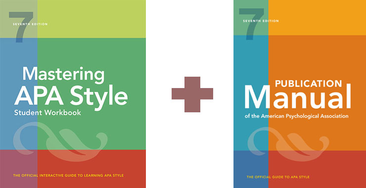 Mastering APA Style Student Workbook + Publication Manual of the ...