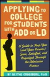 Cover of Applying to College for Students With ADD or LD (small)