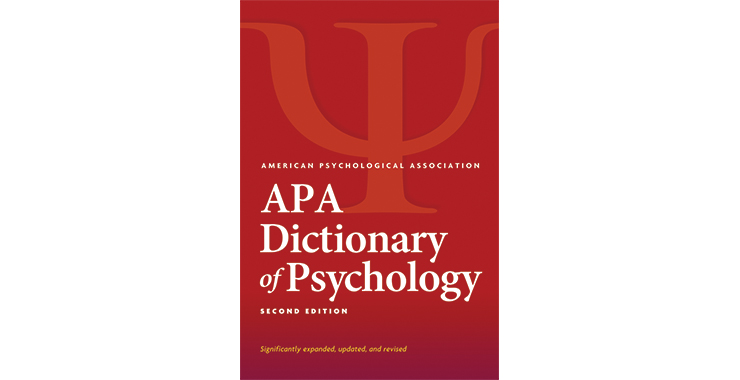 APA Dictionary of Psychology, Second Edition