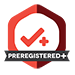 Open Science badge to acknowledge Preregistered+Analysis Plan study registration status