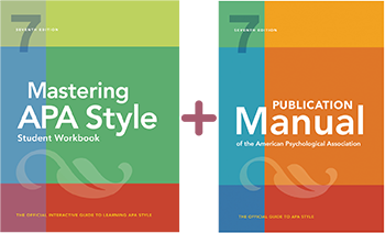 Mastering APA Style Student Workbook, Seventh Edition