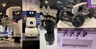 collage of images from Consumer Electronics Show