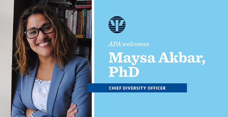 APA names chief diversity officer