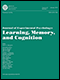 Cover of Journal of Experimental Psychology: Learning, Memory, and Cognition (mobile)