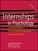 Internships In Psychology The APAGS Workbook For Writing Successful   4313052 150 